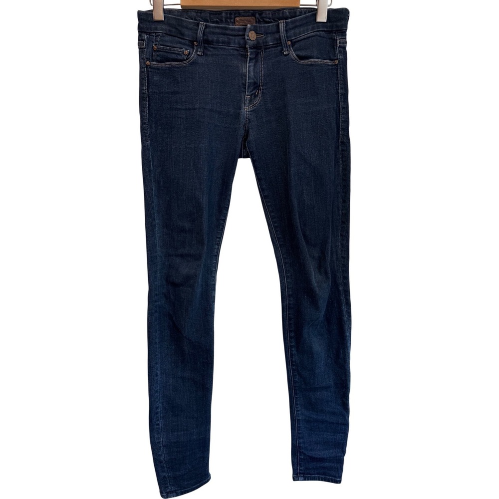 Mother The Looker Forever and a Day‎ Skinny Jeans Dark Indigo Blue Size 29